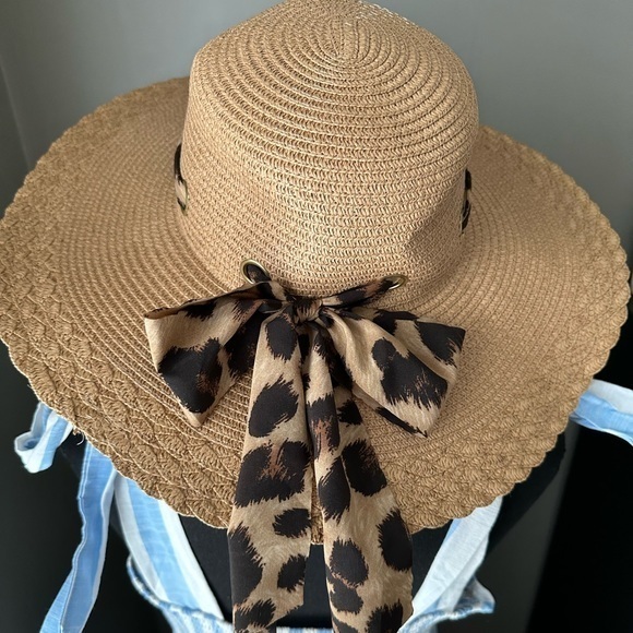 NWT Stunning CUPSHE Hania Brown Summer Hat - Picture 1 of 6
